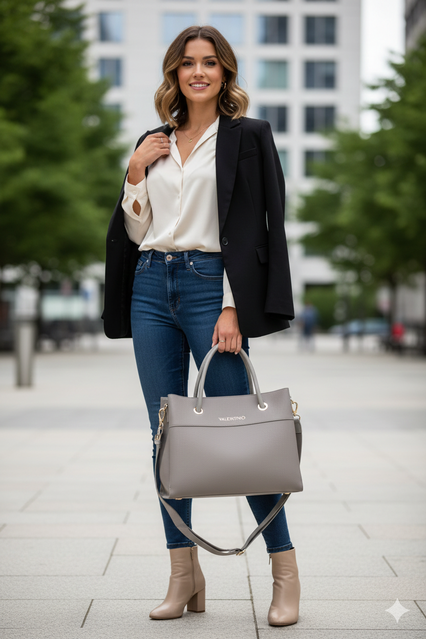 Valentino bag with 2 crossbody straps
