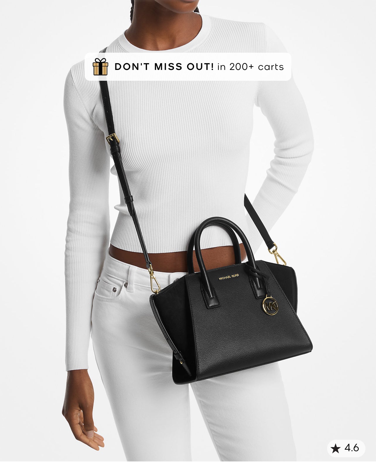 Michael kors bag with crossbody strap